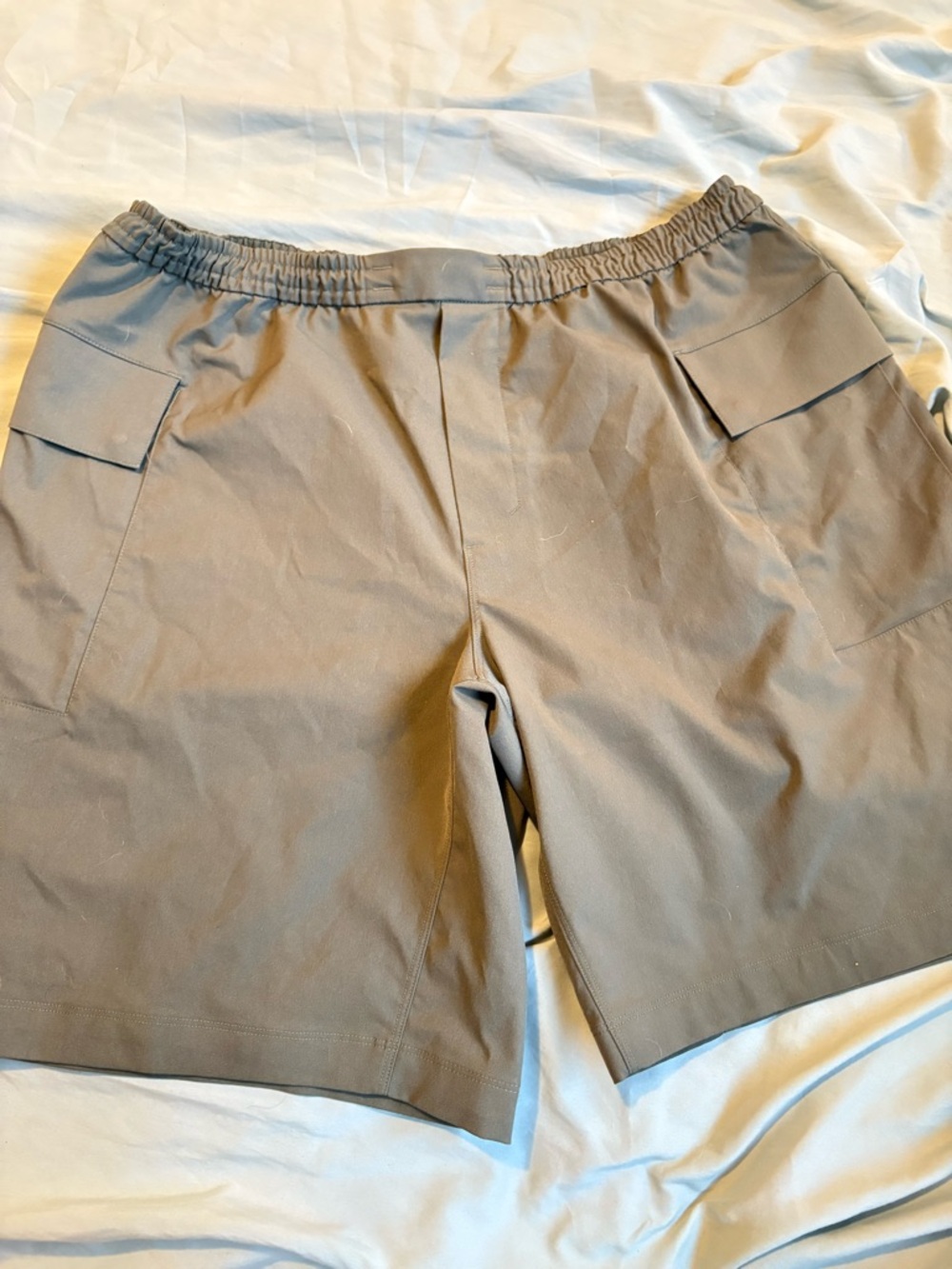 lululemon athletica Men's Cargo Shorts in Taupe